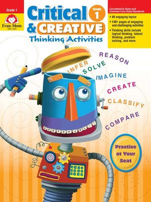 cover image of Critical and Creative Thinking Activities, Grade 1